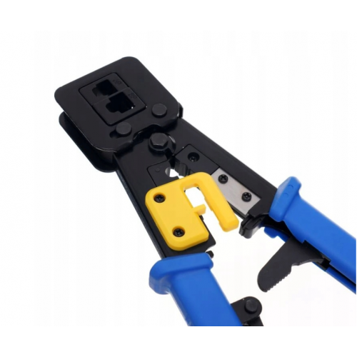 Kabeļu gofrēšanas instruments, tīkla savienotāja izvilcējs, LAN RJ45 caurvades savienotāji Kraft&Dele(KD10883)