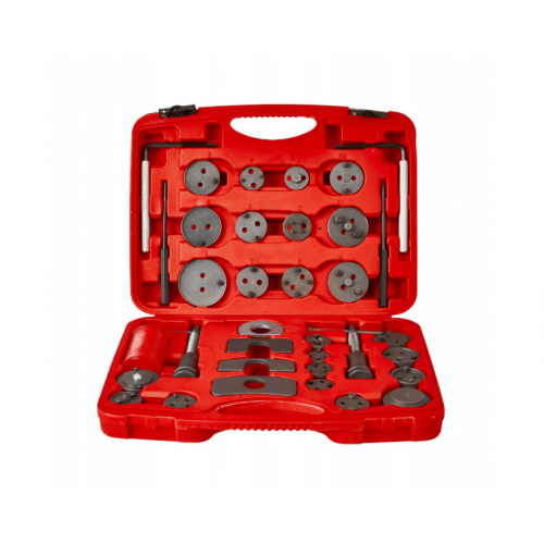 K&D bremžu virzuļa izvilkšanas komplekts, 35 gabali, kaste (KD12524)