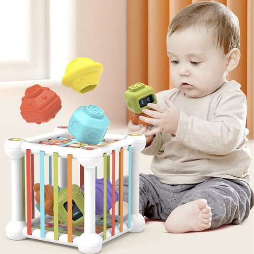 Rotaļlieta mazulim "Sensoro kubu šķirotājs" (20377)