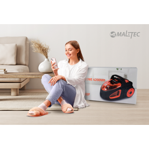 Putekļu sūcējs TURBO CYCLONE 4200Wt 12 vienā, 18kPa no MalTec (108017)