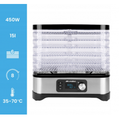 Пищевой дегидратор MalTec PerfectDry450W, регулируемый (109553)
