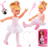 Komplekts ar pušķīšu lelli "Balerīna" Blonde Darlene 34 cm MalPlay(111567)