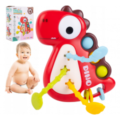 Игрушка для жевания «Динозавр» со звуком (111697)