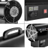 Gāzes sildītājs ar ventilatoru, termostatu cilindram, šļūteni, LCD reduktoru 25 kW (113479)