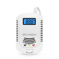 Oglekļa monoksīda gāzes sensors LPG trauksmes detektors sertificēts LCD 2in1MalTec(113562)