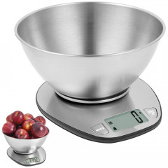 Elektroniskie virtuves svari ar bļodu 5kg / 1g (17120)