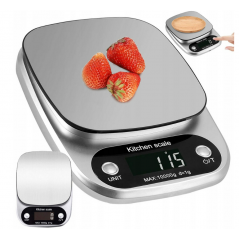 LCD elektroniskie virtuves svari mājai ar precīzu svaru līdz 3 kg 0,1 g (17138)