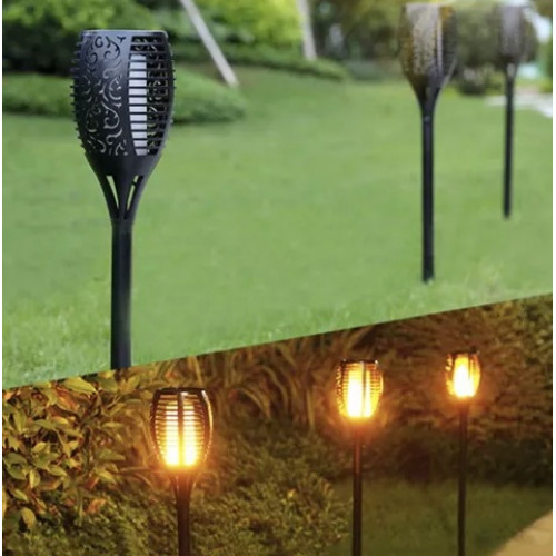 Saules dārza lampa - 4 lāpu komplekts (00023560)