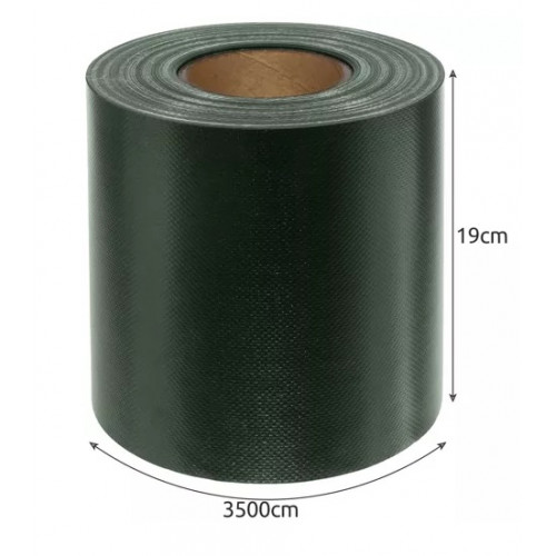 Apžogojuma lente Gardlov 19cmx35m 630g/m2 zaļa + skavas (00023706)