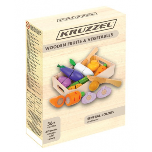 Augļu un dārzeņu koka griešanas dēlis. (23543)