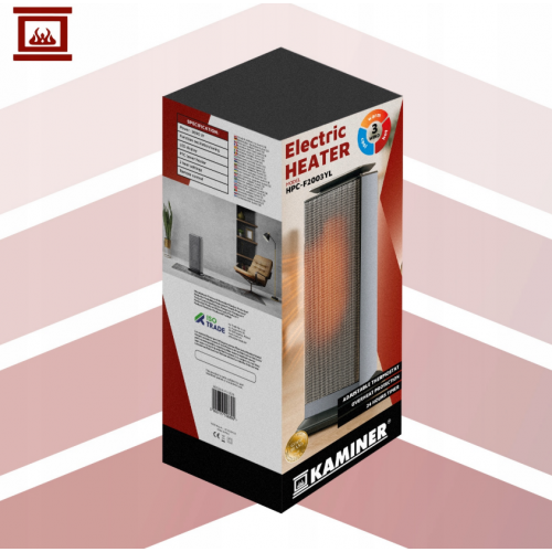 Elektriskais sildītājs Lumni 2.0 Kaminer. (26376)