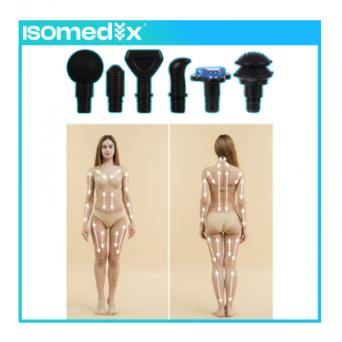 Isomedix masāžas pistole. (26441)