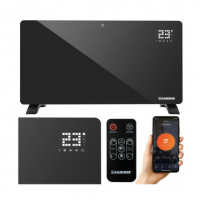 Stikla elektriskais sildītājs Zelva Kaminer. (26572)