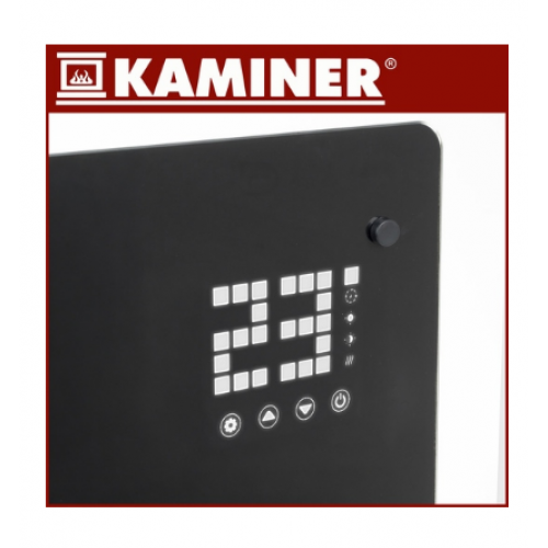 Stikla elektriskais sildītājs Zelva Kaminer. (26572)