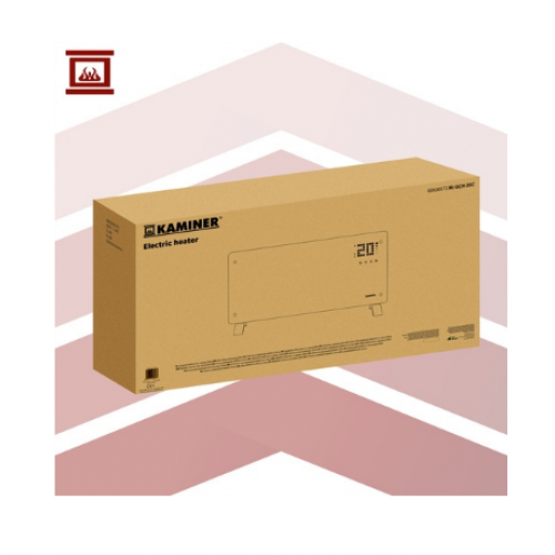 Stikla elektriskais sildītājs Zelva Kaminer. (26572)