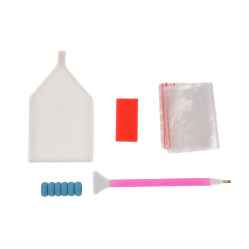 Dimanta mozaīka - izšuvums "Pludmale" 40x30cm Maaleo. (26769)