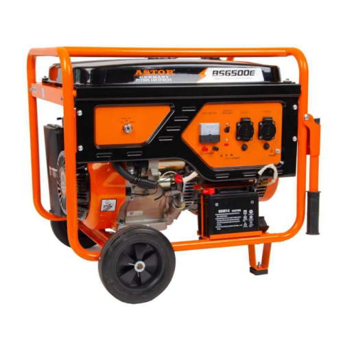Benzīna ģenerators vienfaze ASTOR (BS-6500E)