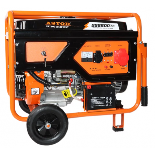  Benzīna ģenerators trīsfāžu ASTOR (BS-6500TE)
