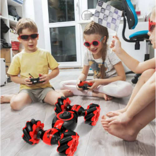 RC дрифт машинка с управлением жестами рук 4x4, до 40м + пульт от RETOO (D124)