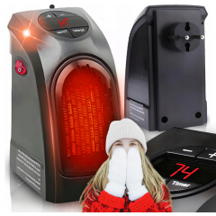 Elektriskais sildītājs ar tālvadības pulti, mini sildītājs, 350 W RETOO(E192)