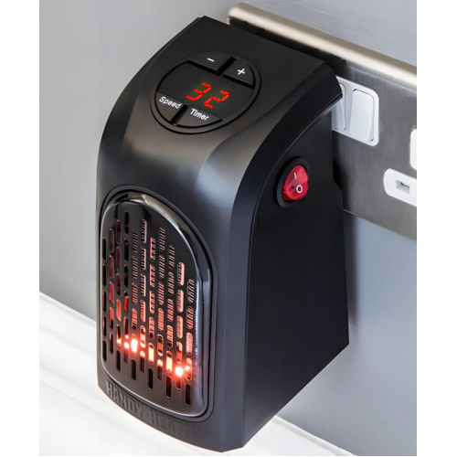 Elektriskais sildītājs ar tālvadības pulti, mini sildītājs, 350 W RETOO(E192)