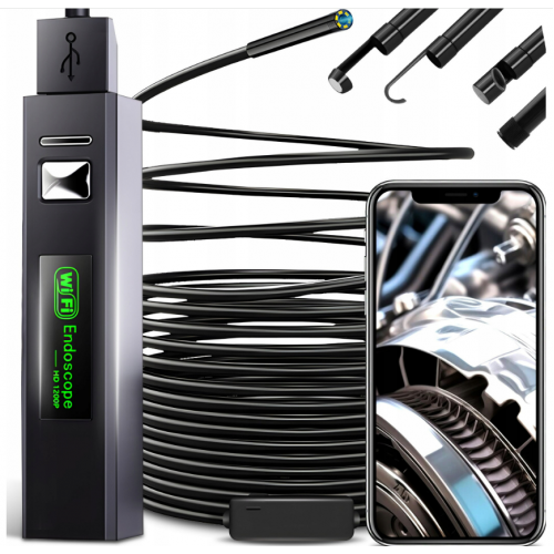 Беспроводная камера для эндоскопического осмотра WiFi RETOO(E694)