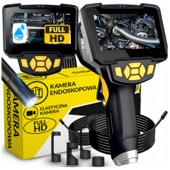 Инспекционная эндоскопическая камера 5M LCD 4.3" 8MM FULL HD 360° IP67 MICRO SD 64 ГБ RETOO(E697)