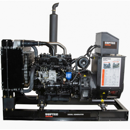 Дизельный генератор 55 кВА / 44 кВт, 400/230 В  от SUPTEC (HM40000LX)
