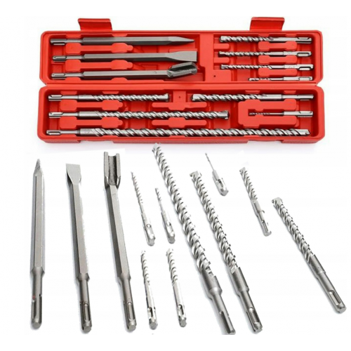 Kalti un urbji, SDS komplekts, triecienurbjmašīnai. Kraft&Dele (KD10206)