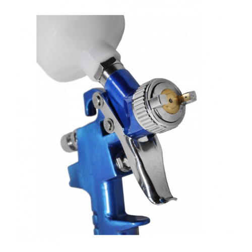 Profesionāla smidzināšanas pistole krāsošanai ar 150 ml tvertni un 0,8 mm adatu Kraft&Dele (KD10211)