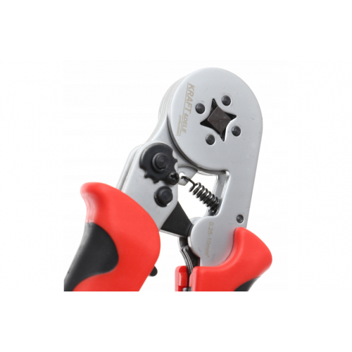 Saspiežamās skrūves savienotājiem, kabeļu spailēm, vadiem un uzgaļiem 0,25–10 mm. Kraft&Dele(KD10256)