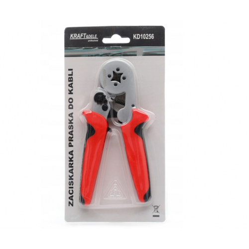 Saspiežamās skrūves savienotājiem, kabeļu spailēm, vadiem un uzgaļiem 0,25–10 mm. Kraft&Dele(KD10256)
