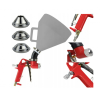 Pneimatiskā pistole apmešanai, krāsošanai, sienu balināšanai, 7,5 l  Kraft&Dele (KD10260)