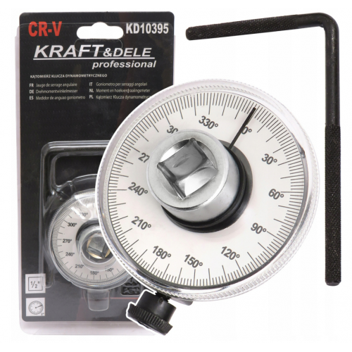 1/2 collu griezes momenta atslēgas pagarinātājs, precīzijas skrūvgrieža atslēga. Kraft&Dele. (KD10395)
