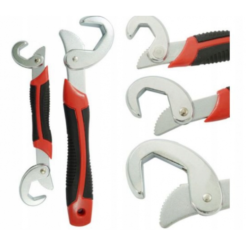 Universālo āķatslēgu komplekts, 2 atslēgas 9-32 mm. Kraft&Dele(KD10440)