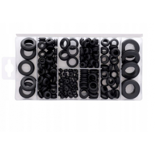 Gumijas uzmavu komplekts 180 gab. Kraft&Dele (KD10485)