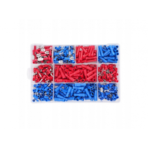 Izolētu automašīnu savienotāju komplekts, 450 gab. Kraft&Dele (KD10492)