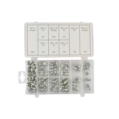 Комплект из 110 смазочных фитингов.Kraft&Dele(KD10507)