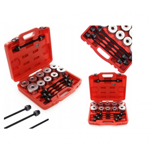 KRAFT&DELE gultņu, sviru un bukses novilcēju komplekts, 27 daļas (KD10517)