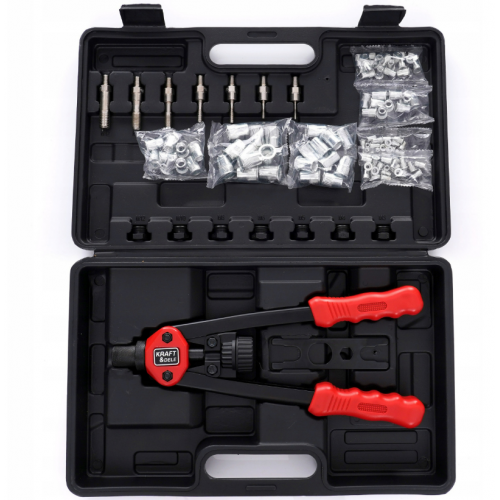 Ручной заклепочный инструмент для заклепочных гаек M3-M12 с рычагом M3 M4 M5 M6 M8 M10 M12 125 EL. (KD10556)