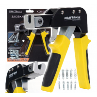 Gofrēšanas pistole, naglu pistole, knaibles, tapas, instrumentu komplekts. Kraft&Dele (KD10574)