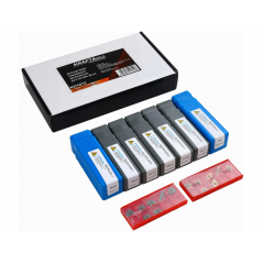 Набор токарных инструментов для металлообработки, 28 предметов, 20x20 мм, для токарной мастерской. (KD1072)