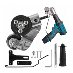 Adapteris lokšņu metāla griešanai urbim, universālās lokšņu metāla šķēres Kraft&dele (KD10788)