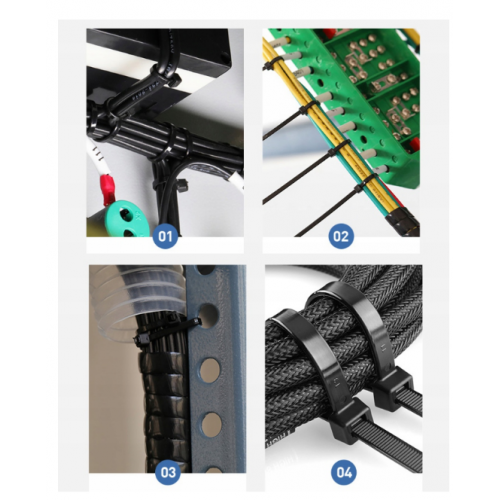 Kabeļu saites 100x Stipras kabeļu saites 4,8x300/100 gab. (KD10860)