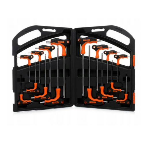 Skrūvgriežu komplekts 16 gab. īpaši kvalitatīva, kaste. no Kraft&Dele  (KD10907)