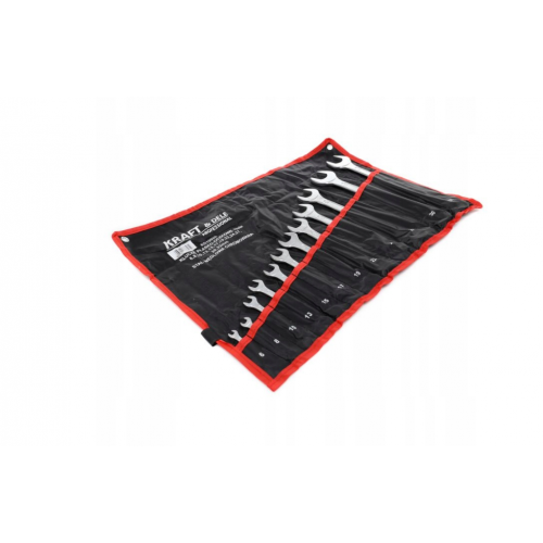 12 kombinēto atslēgu komplekts, 6-32 mm, plakanas. Kraft&Dele (KD10926)