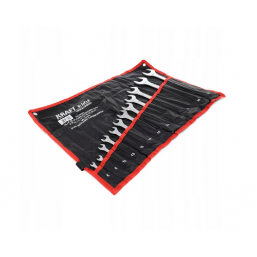 12 kombinēto atslēgu komplekts, 6-32 mm, plakanas. Kraft&Dele (KD10926)