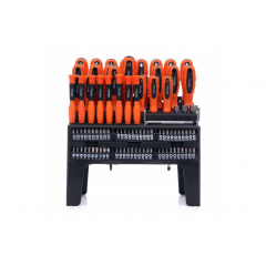 Skrūvgriežu un uzgaļu komplekts, liels, 100 gab. Kraft&Dele (KD10957)