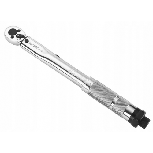 Griezes momenta dinamometriskā atslēga ar sprūdrata 1/4 collas, 5–25 Nm, izturīgs rokdarbu korpuss.  KRAFT&DELE (KD11385)
