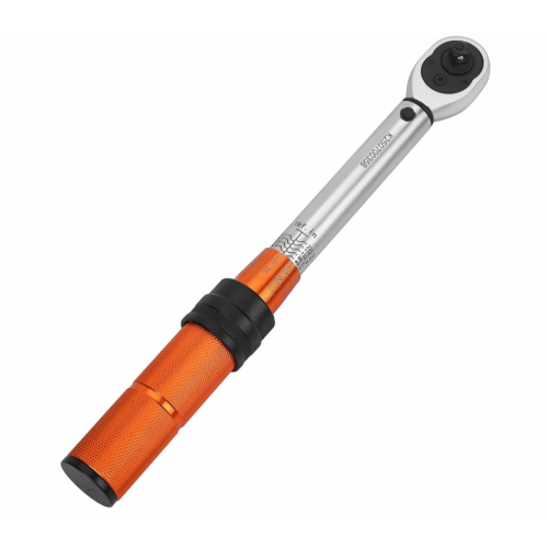 Griezes momenta atslēga 1/4" 5–25 Nm Uzgaļu un adapteru komplekts, 32 gabalu kastīte, Kraft&dele (KD11394)